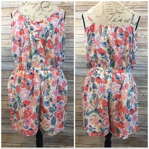 Lauren Conrad floral romper